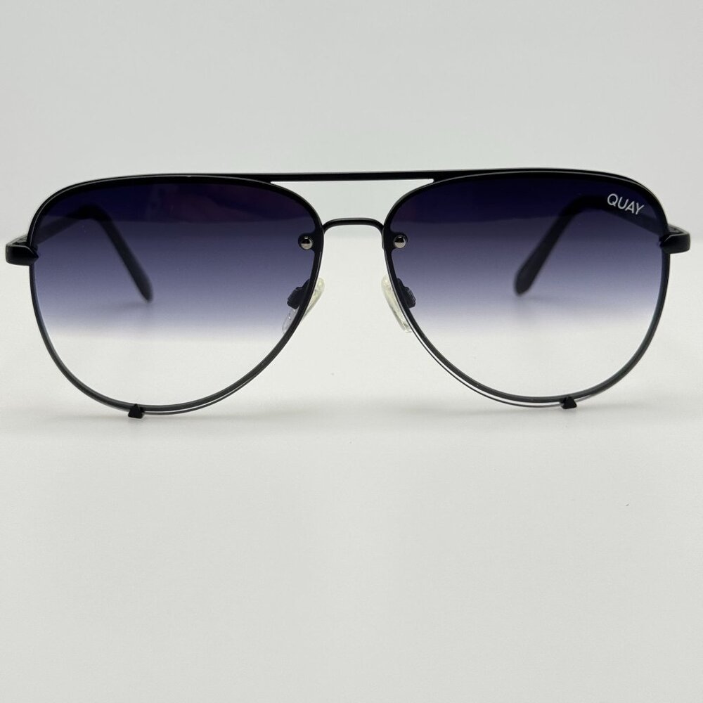 Quay Sunglasses HK Rimless 126 Black B - Picture 3 of 8